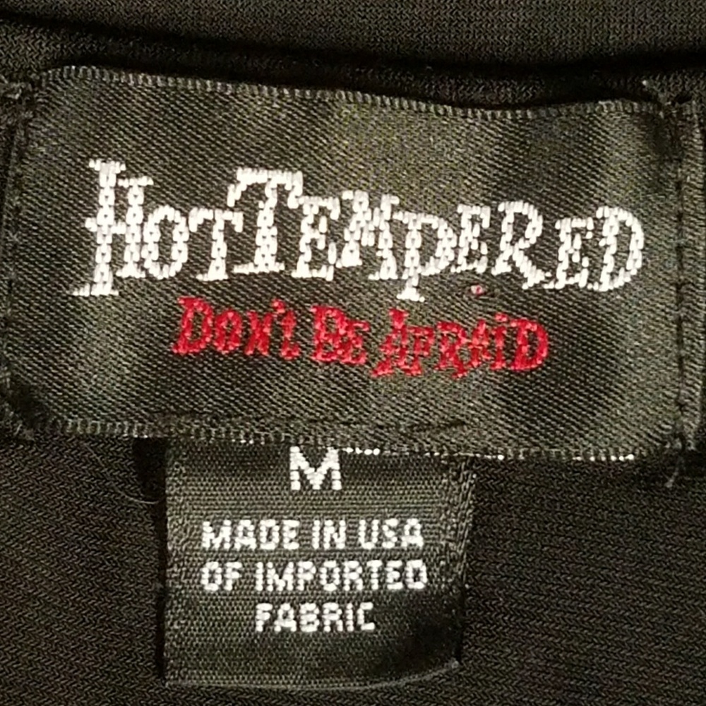 HOT TEMPERED Colorful Abstract Ruffle Down Summer Racerback - Picture 6 of 9